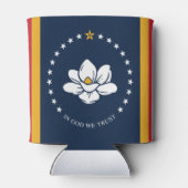 Rafraîchisseur Pour Canette Drapeau du Mississippi (Dos)