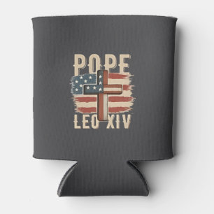 Rafraîchisseur Pour Canette Drapeau du Pape Léon XIV Église chrétienne Da Pope