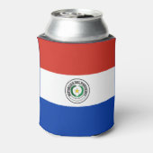 Rafraîchisseur Pour Canette Drapeau du Paraguay (Can Dos)