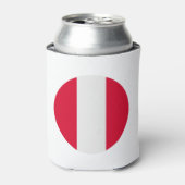 Rafraîchisseur Pour Canette Drapeau du Pérou (Can devant)