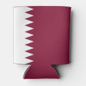 Rafraîchisseur Pour Canette Drapeau du Qatar (Devant)