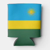Rafraîchisseur Pour Canette Drapeau du Rwanda (Devant)