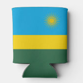 Rafraîchisseur Pour Canette Drapeau du Rwanda (Dos)
