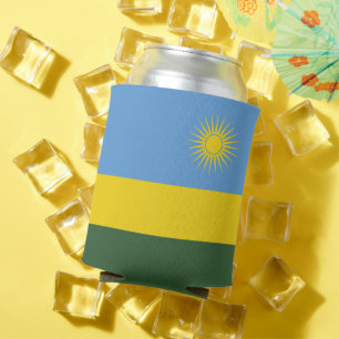 Rafraîchisseur Pour Canette Drapeau du Rwanda