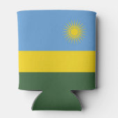 Rafraîchisseur Pour Canette Drapeau du Rwanda (Dos)