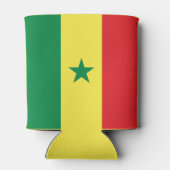 Rafraîchisseur Pour Canette Drapeau du Sénégal (Dos)