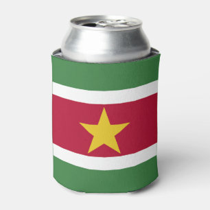 Rafraîchisseur Pour Canette Drapeau du Suriname