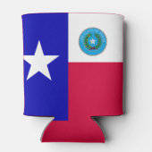 Rafraîchisseur Pour Canette Drapeau du Texas (Dos)