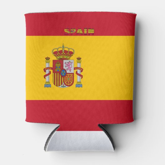 Rafraîchisseur Pour Canette Drapeau espagnol (Devant)