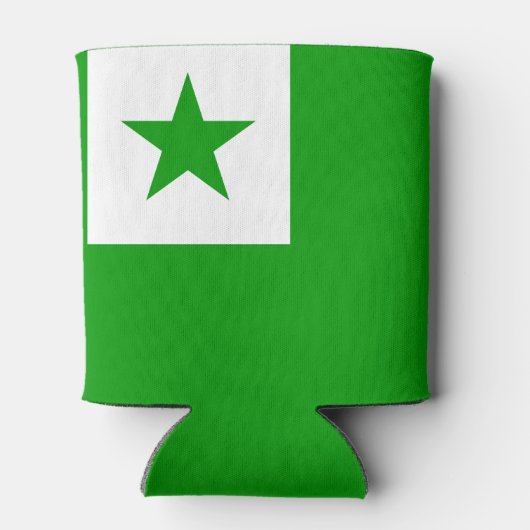 Rafraîchisseur Pour Canette Drapeau espéranto (Dos)