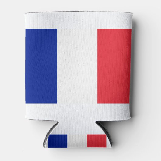 Rafraîchisseur Pour Canette Drapeau France (Devant)