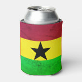 Rafraîchisseur Pour Canette Drapeau Ghana (Afrique de l'Ouest) (Can devant)