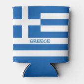 Rafraîchisseur Pour Canette Drapeau grec (Devant)