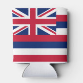 Rafraîchisseur Pour Canette Drapeau Hawaï (Dos)