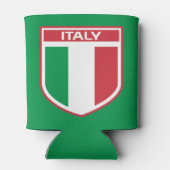 Rafraîchisseur Pour Canette Drapeau/Insigne Italie (Dos)