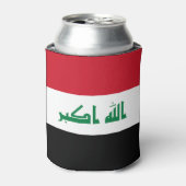 Rafraîchisseur Pour Canette Drapeau Iraq (Can devant)