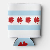 Rafraîchisseur Pour Canette Drapeau Irish Chicago (Devant)