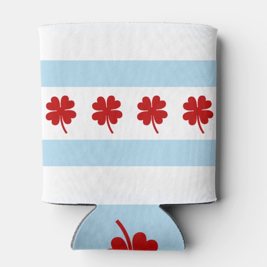 Rafraîchisseur Pour Canette Drapeau Irish Chicago (Dos)