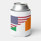 Rafraîchisseur Pour Canette Drapeau irlandais American Pride US Irlande (Can Dos)