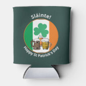 Rafraîchisseur Pour Canette Drapeau irlandais Jour de la Saint Patrick (Devant)
