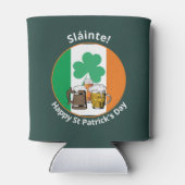 Rafraîchisseur Pour Canette Drapeau irlandais Jour de la Saint Patrick (Dos)