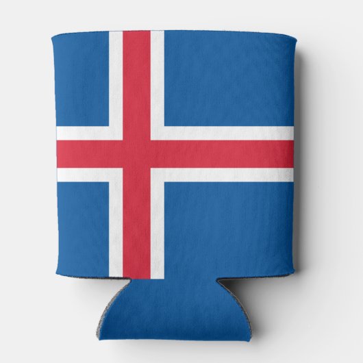 Rafraîchisseur Pour Canette Drapeau Islande (Dos)