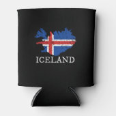 Rafraîchisseur Pour Canette Drapeau Islande (Devant)
