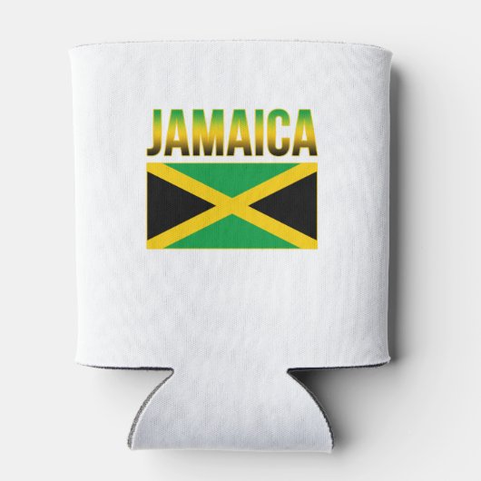Rafraîchisseur Pour Canette Drapeau Jamaïcain De Fierté (Dos)