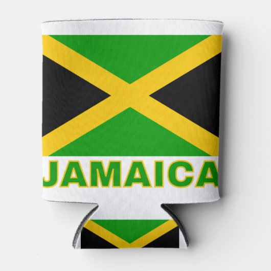 Rafraîchisseur Pour Canette Drapeau Jamaïque (Devant)