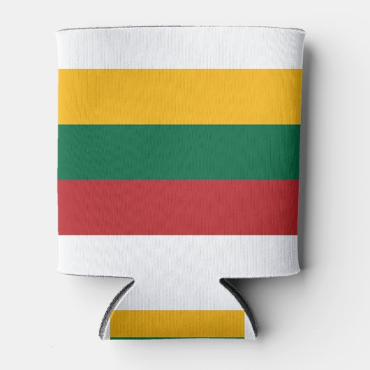 Rafraîchisseur Pour Canette Drapeau Lituanie (Devant)