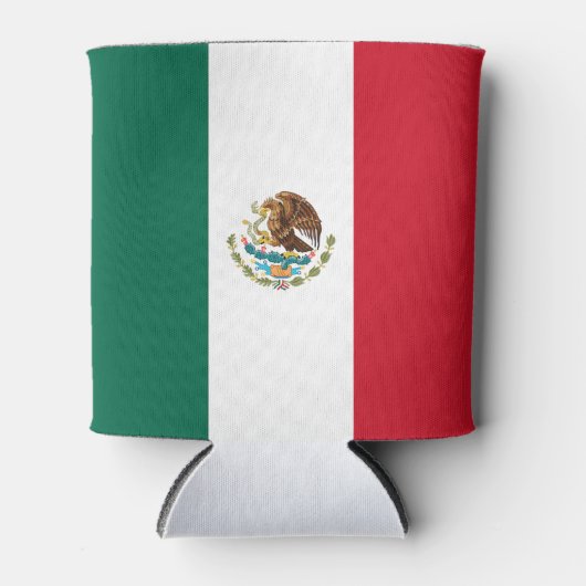 Rafraîchisseur Pour Canette Drapeau mexicain (Devant)