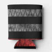 Rafraîchisseur Pour Canette Drapeau minuscule de pompier Red Line (Dos)