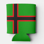 Rafraîchisseur Pour Canette Drapeau national de Karelia (Dos)