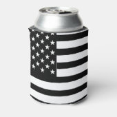 Rafraîchisseur Pour Canette Drapeau noir et blanc américain (Can Dos)