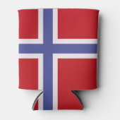 Rafraîchisseur Pour Canette Drapeau norvégien (Devant)