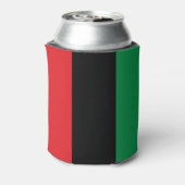 Rafraîchisseur Pour Canette Drapeau panafricain de l'UNIA (Can Dos)