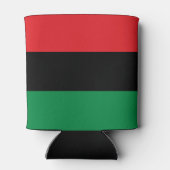 Rafraîchisseur Pour Canette Drapeau panafricain et Symbole de l'UNIA / fête (Dos)