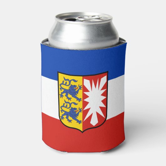 Rafraîchisseur Pour Canette Drapeau Schleswig-Holstein peut refroidir (Can devant)