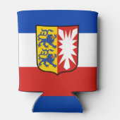 Rafraîchisseur Pour Canette Drapeau Schleswig-Holstein peut refroidir (Dos)