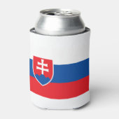 Rafraîchisseur Pour Canette Drapeau Slovaquie (Can devant)