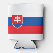 Rafraîchisseur Pour Canette Drapeau Slovaquie (Devant)