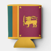 Rafraîchisseur Pour Canette Drapeau Sri Lanka (Dos)