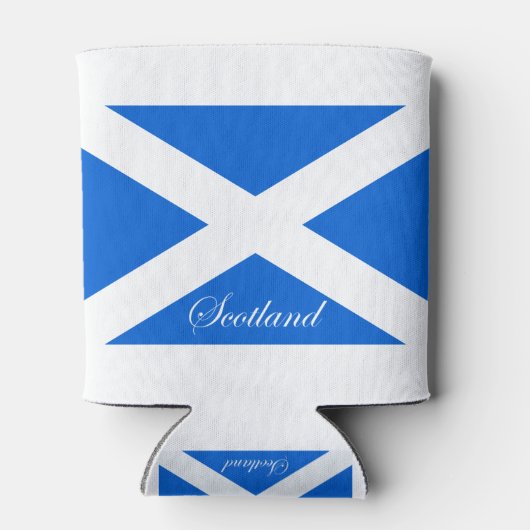 Rafraîchisseur Pour Canette Drapeau St-Andrews-Cross (Saltire) Écosse (Dos)