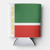 Rafraîchisseur Pour Canette Drapeau tchétchène (Devant)