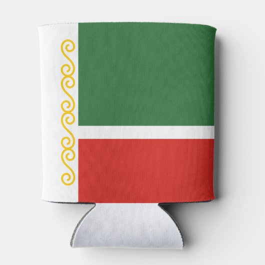 Rafraîchisseur Pour Canette Drapeau tchétchène (Dos)