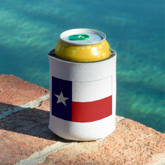Rafraîchisseur Pour Canette Drapeau Texas Can Cooler (Piscine in situ)