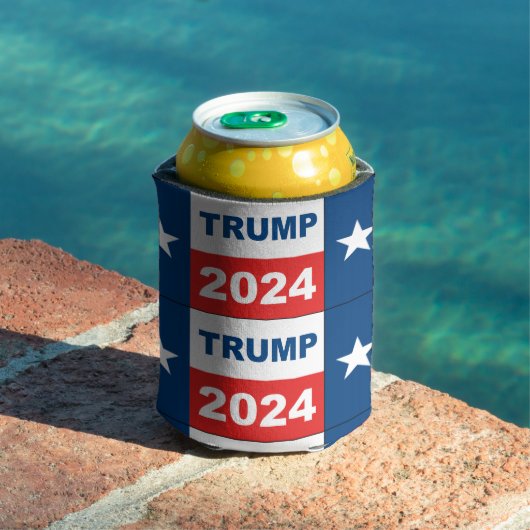 Rafraîchisseur Pour Canette Drapeau Trump 2024 Texas (Piscine in situ)