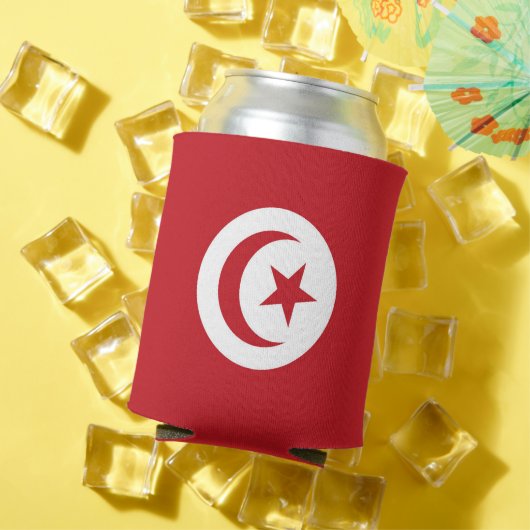 Rafraîchisseur Pour Canette Drapeau tunisien (Été in situ)