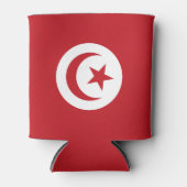 Rafraîchisseur Pour Canette Drapeau tunisien (Devant)