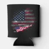 Rafraîchisseur Pour Canette Drapeau USA (Dos)